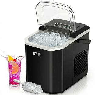 SIMZLIFE Countertop Ice Maker 26 lbs/Day Portable Self Cleaning, 9 SIMZLIFE Countertop Ice Maker 26 lbs/Day Portable Self Cleaning, 9
