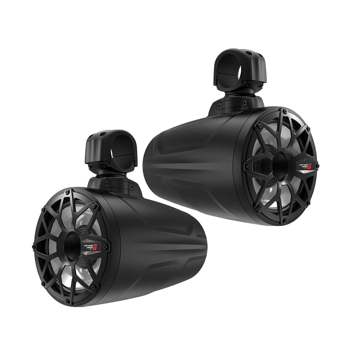 Cerwin Vega - SL8F4B- 2-Way 8" Long Pod Speaker System (Pair) - Black