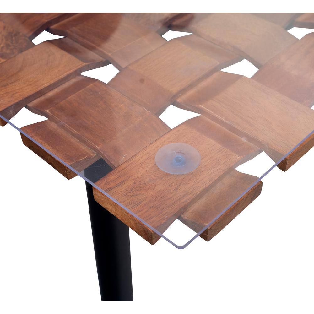 Alt View 1. Carolina Chair & Table - Waverly Dining Table - Honey Gold/Black - Gold.