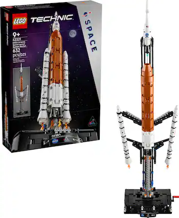 BoDdE - cector TECHNIC. LEGO 9+ SPACE 42221 NASA Artemis Space Launch System Rocket 632 pcs/pzs Building Manual de Construcción Juguetes INI01t A sP A NASA URSEE gtem ALJ NAA AITEMS 5 NASA A C-oa