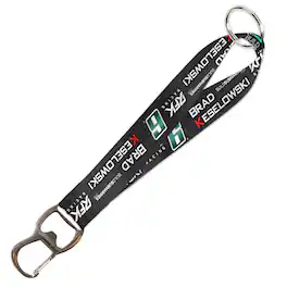 WinCraft - Brad Keselowski Bottle Opener Key Strap - Multicolor