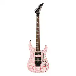 Jackson - X Series Soloist SLX DX Crackle Electric Guitar - Bloodshot Crackle