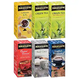 Bigelow - Assorted Tea Bags, 168/Carton (15577)