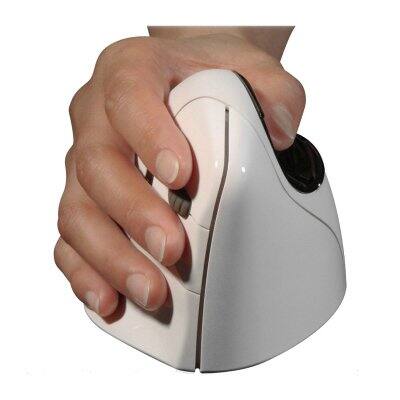 Angle. Evoluent - Evoluent VerticalMouse 4 Right Bluetooth Ergonomic Mouse - White.