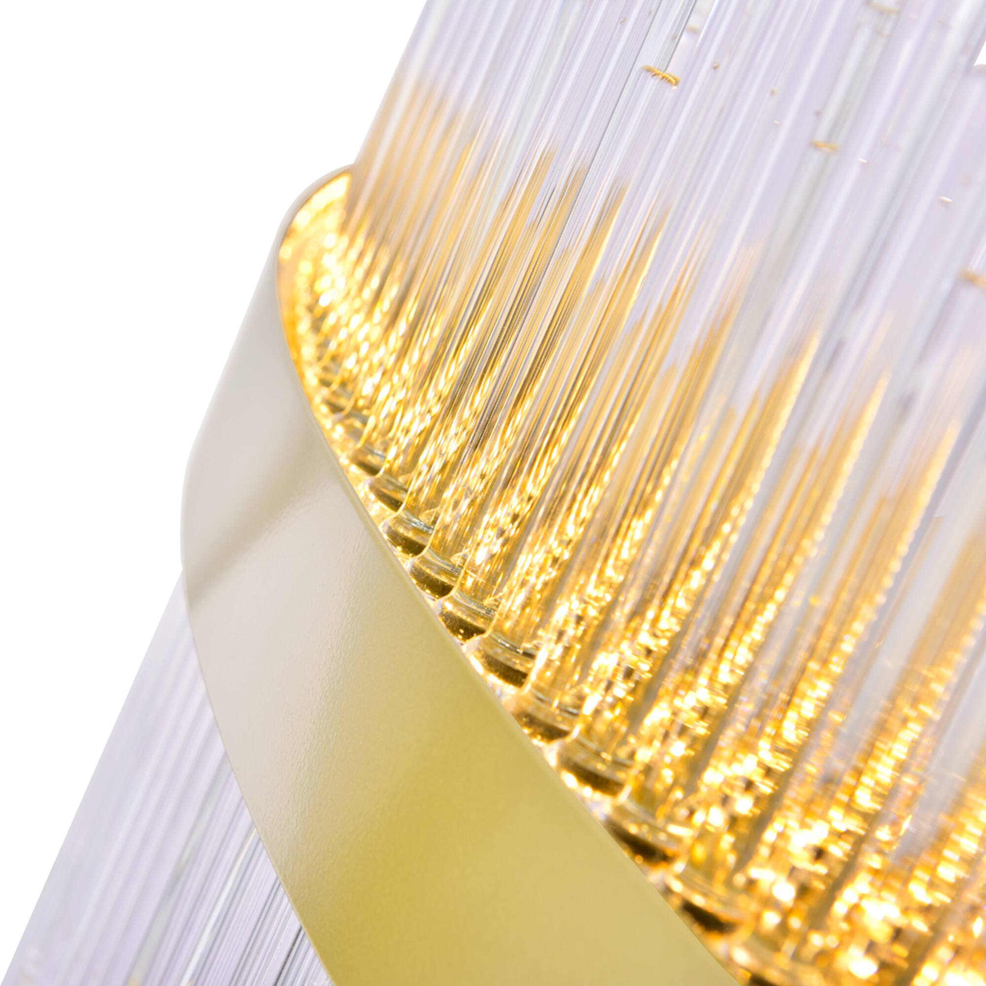 Alt View 1. CWI Lighting - Genevieve LED Wall Sconce With Medallion Gold Finish - Medallion Gold.