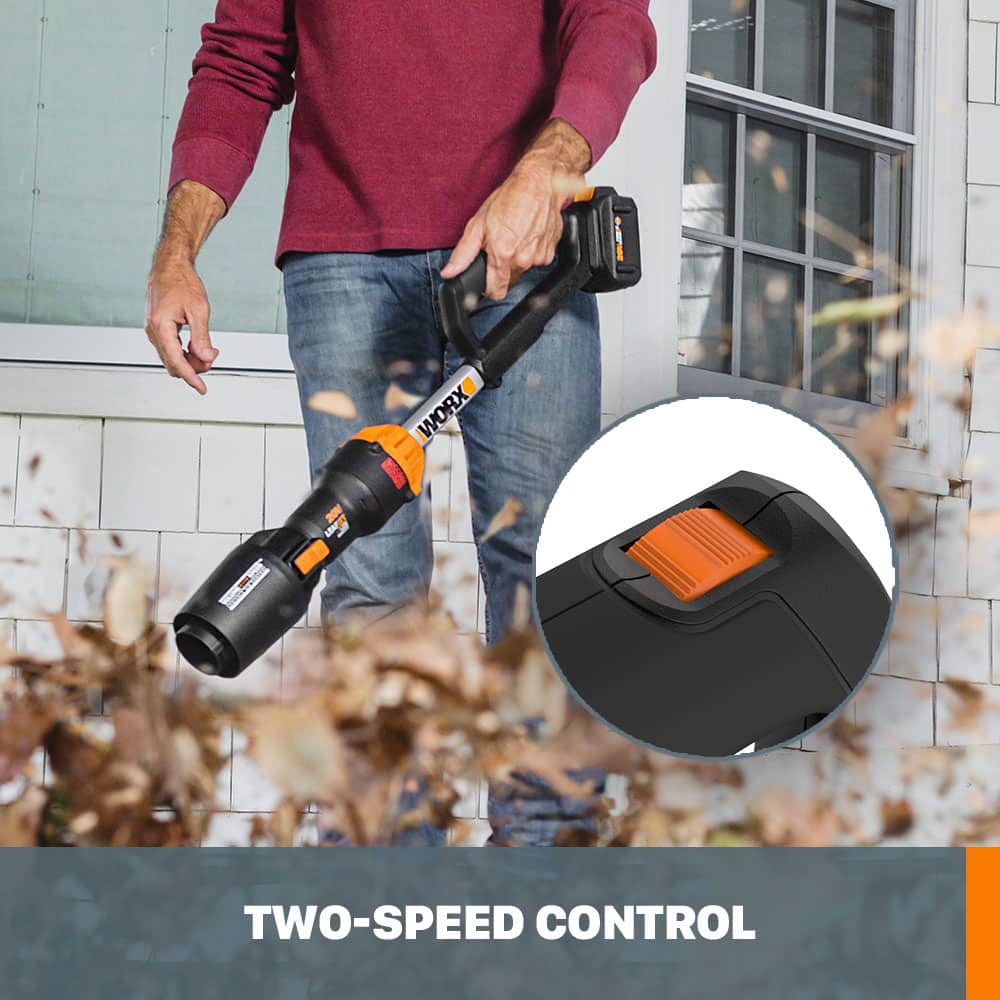 The text on the image reads "WORX ARNET TWO-SPEED CONTROL."