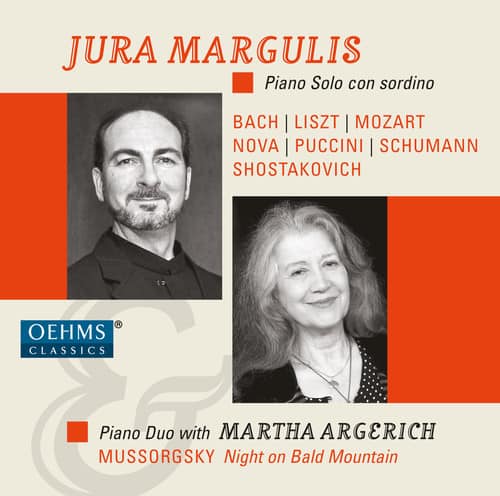 Bach,J.S. / Margulis / Argerich - Jura Margulis & Martha Argerich - Piano con Sordino  - COMPACT DISCS