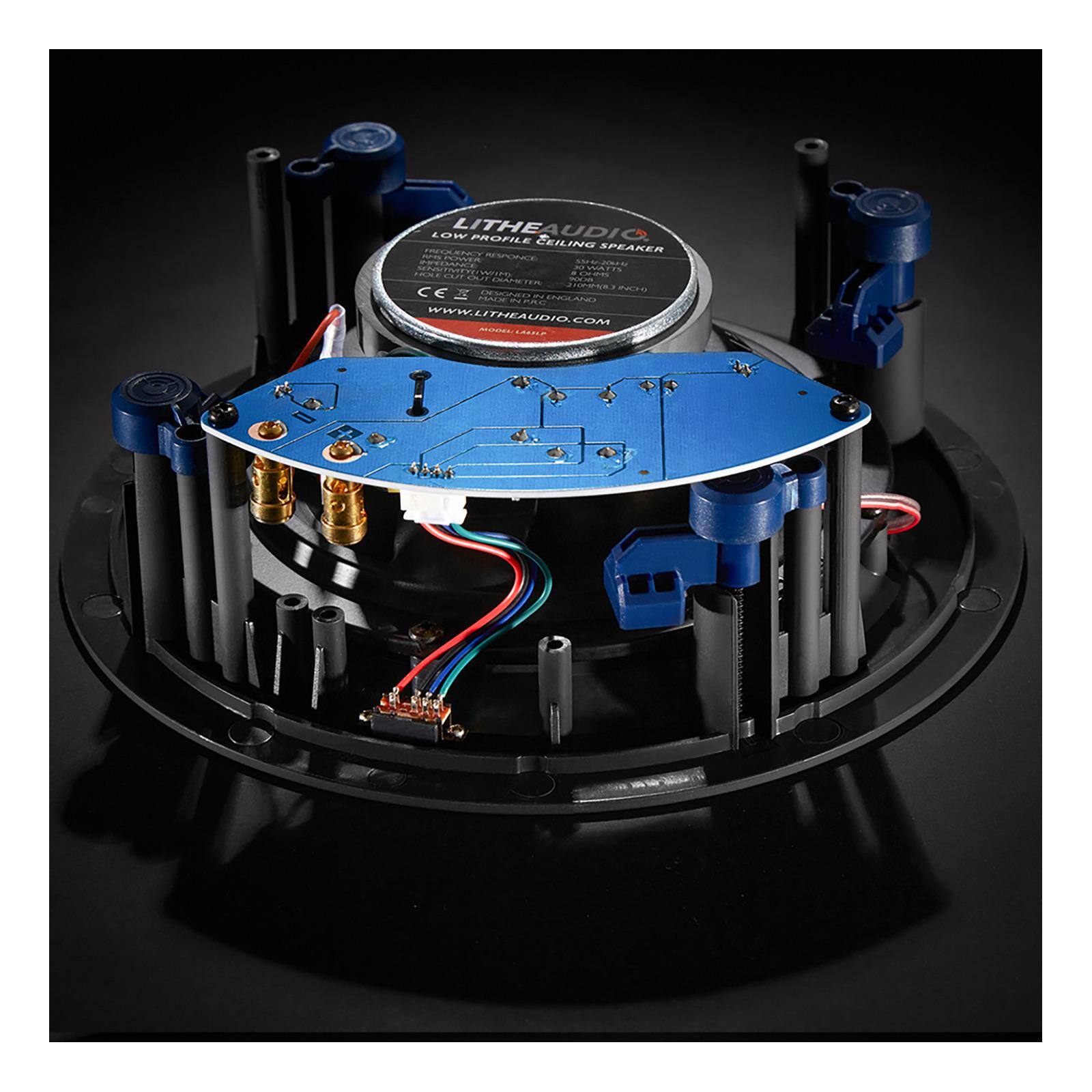 LITHEAUDIO  
LOW PROFILE SPEAKER  
CEILING SPEAKER  
www.litheaudio.com  

RESPONSE: 53252023 m WATI TmnE eIO ne TeO-IN - nC neSS 215 CE T OO ANM -e CO. LENLANE WWW.LITHEAUDIO.COM COM 2/1A0L2 O...