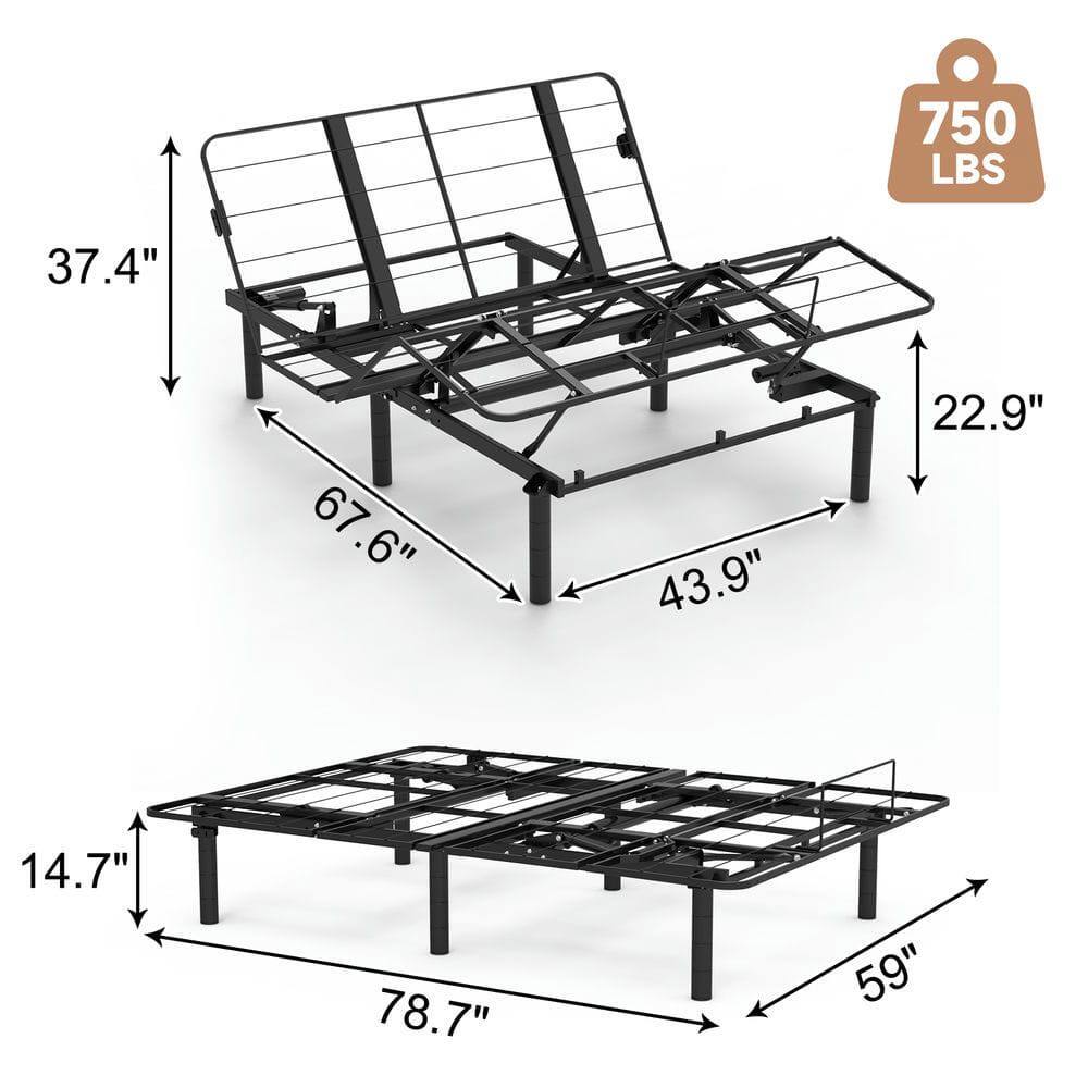 750 LBS  
37.4"  
67.6"  
43.9"  
22.9"  
14.7"  
78.7"  
59"
