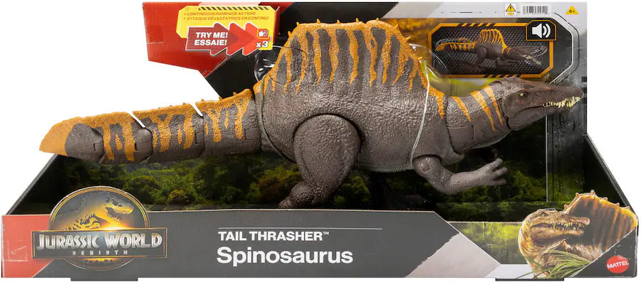 Jurassic World Tail Thrasher Spinosaurus JGB56 Best Buy