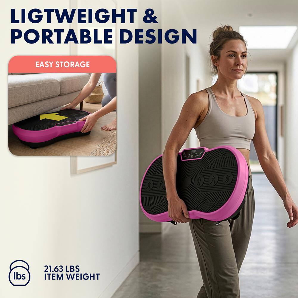 LIGHTWEIGHT & PORTABLE DESIGN  
EASY STORAGE  
21.63 LBS ITEM WEIGHT