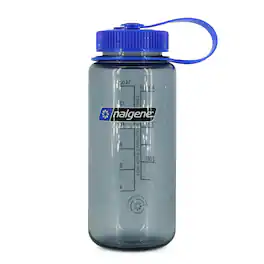 Nalgene - Tritan Wide Mouth Water Bottle - 16 oz. - /Blue - Gray