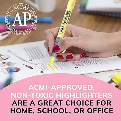 ACMI ART & CERTIFIED CREATIVE MATERIALS INSTITUTE

AP

ACMI-APPROVED, NON-TOXIC HIGHLIGHTERS ARE A GREAT CHOICE FOR HOME, SCHOOL, OR OFFICE