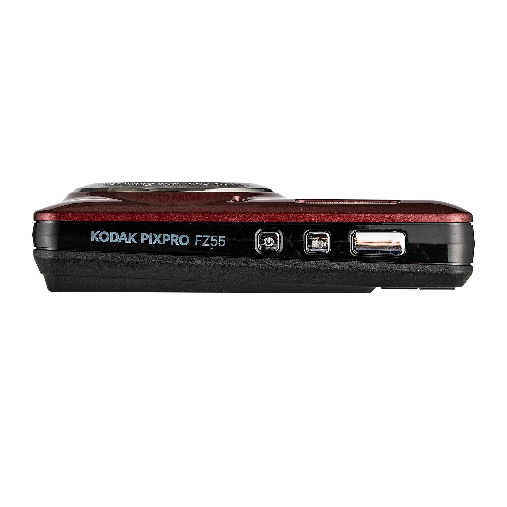 Bundle Kodak Pixpro FZ55 Digital Camera (FZ55RD) with Accessories