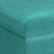 Alt View 11. Simpli Home - Owen Small Rectangular Storage Ottoman - Aqua Blue.