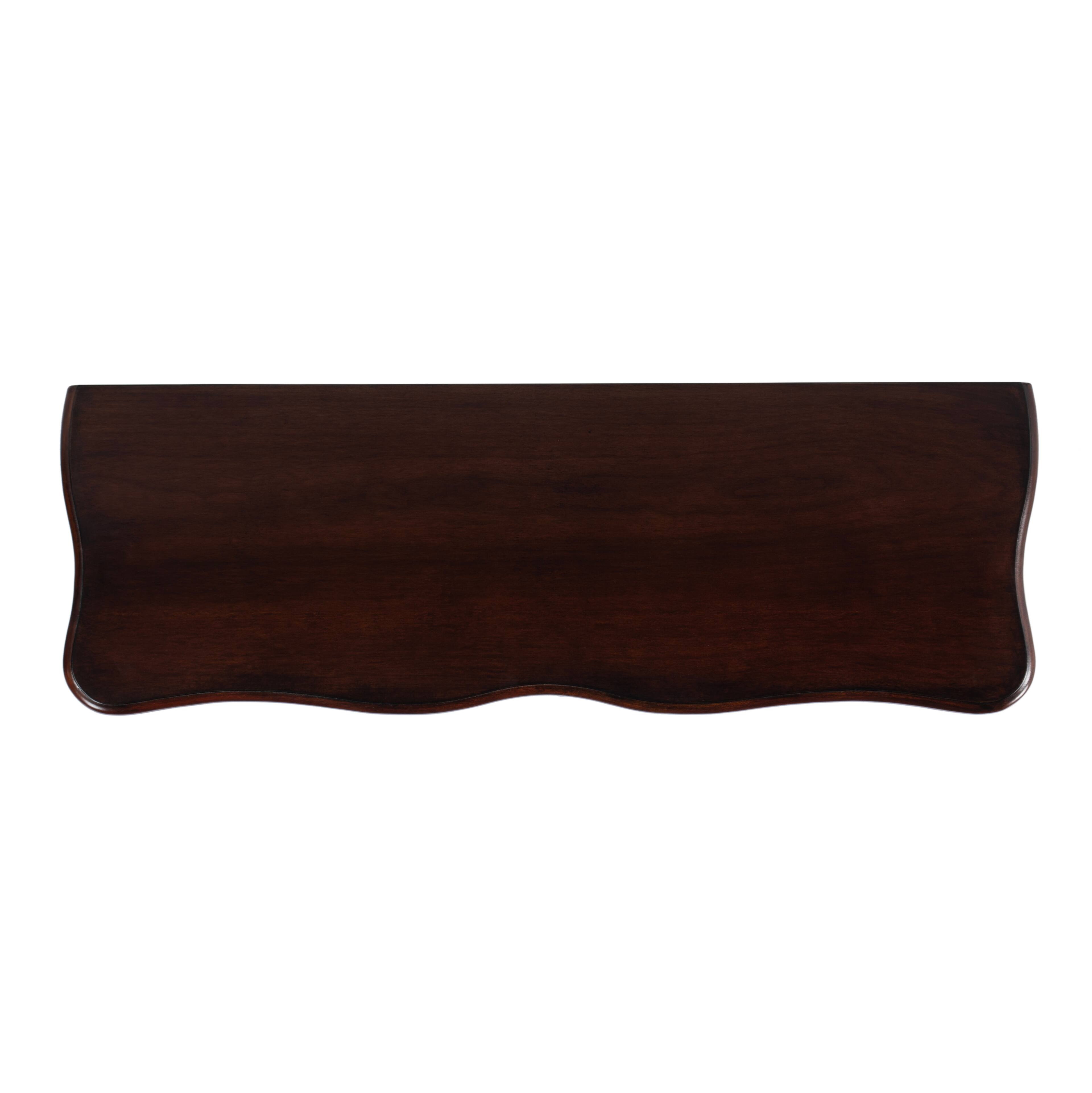 Alt View 5. Butler Specialty - Leyden 36 in. W Rectangular Wood 2 Door European Accent Cabinet with 1 Fixed Interior Shelf - Dark Brown.