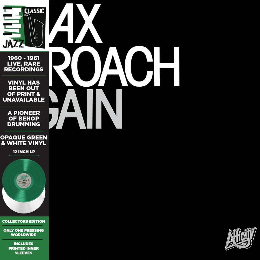 Coackroach White Max Roach Again Opaque Green & White VINYL LP - Best Buy