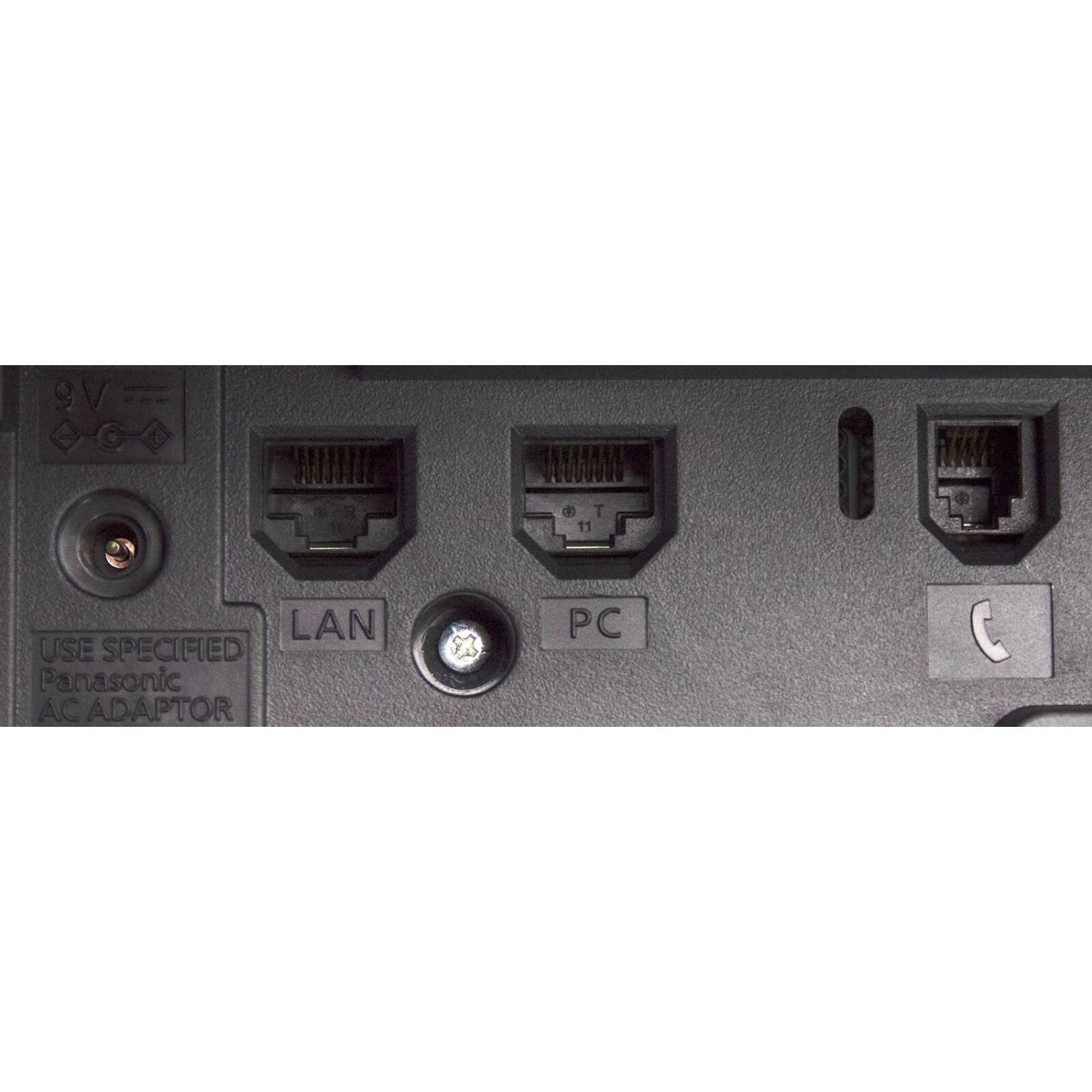 Use specified Panasonic AC adaptor PC  
LAN