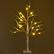 Alt View 2. Costway - 2ft Pre-lit Twig Birch Tree Battery Powered for Christmas Holiday - White.