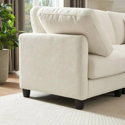Meqiodas Modular Sectional Sofa, 7 Seater Cloud Sectional Couch Meqiodas Modular Sectional Sofa, 7 Seater Cloud Sectional Couch