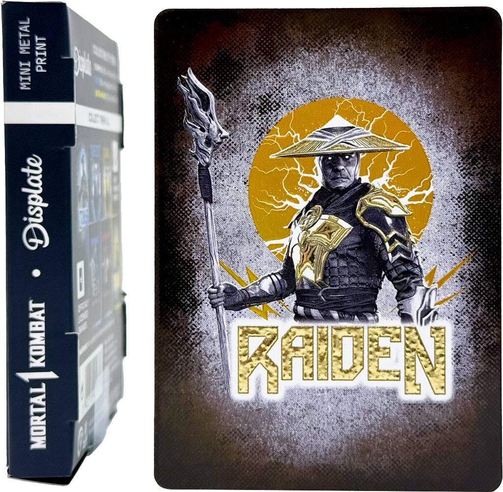 METAL PRINT MINI  
Displate  
MORTAL KOMBAT  
RAIDEN