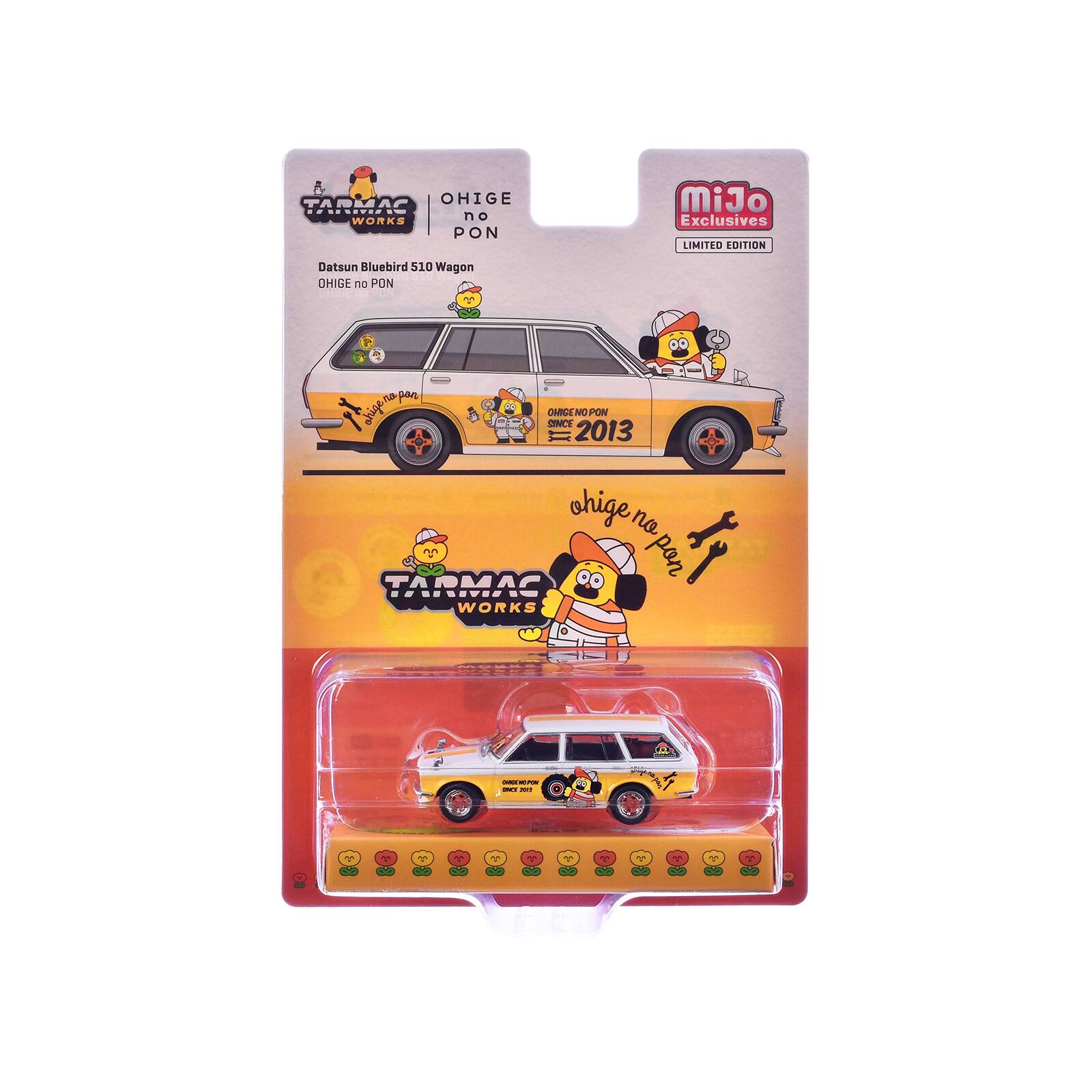 TARMAC no WORKS PON  
OHIGE no PON  
MiJo Exclusives LIMITED EDITION  
Datsun Bluebird 510 Wagon OHIGE 10 PON  
For per shige OMIGE NO PON SINCE 2013 whige no TARMAC .. " START pon WORKS  
CHICKING POW IMS 201  
TRANKI