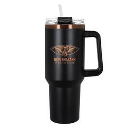 Great American Products - New Orleans Pelicans 40oz. Colossus Copper Edition Tumbler - Black