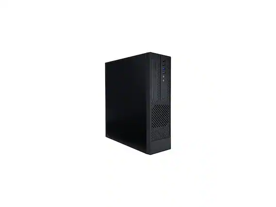 Front. In Win - In-Win CK709 Micro-ATX S.F.F. Slim Chassis Built-in Standard TFX 12V 300W Power Supply - Black.