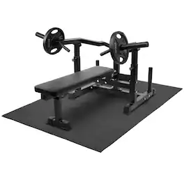 BalanceFrom Fitness - Chest Press Machine, Adjustable Home Gym Equipment - Black