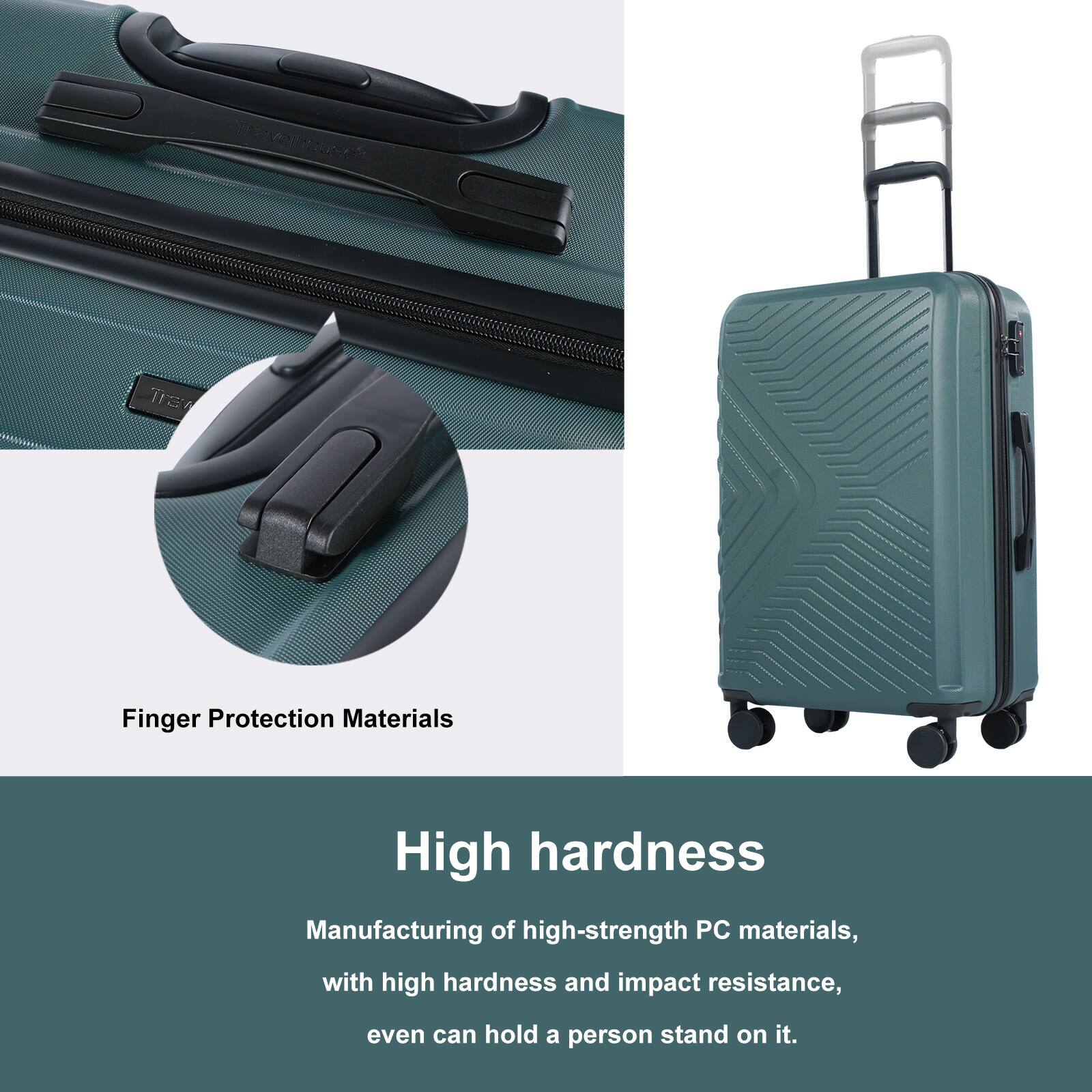 Finger Protection Materials

High hardness

Manufacturing of high-strength PC materials, with high hardness and impact resistance, even can hold a person stand on it.