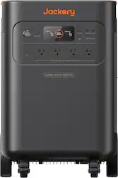 Jackery - Explorer 5000 Plus Portable Power Station (5040 Wh Capacity) - Black - Front_Zoom