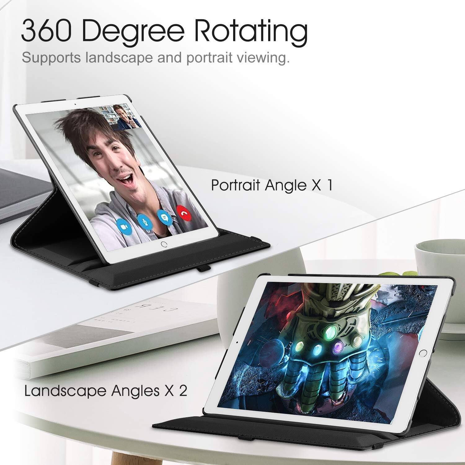 360 Degree Rotating  
Supports landscape and portrait viewing.  
Portrait Angle X 1  
Landscape Angles X 2