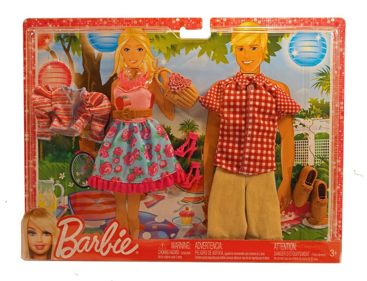 Fashionistas Doll Outfit / Clothing Collection - Barbie and Ken at a Picnic - Multi