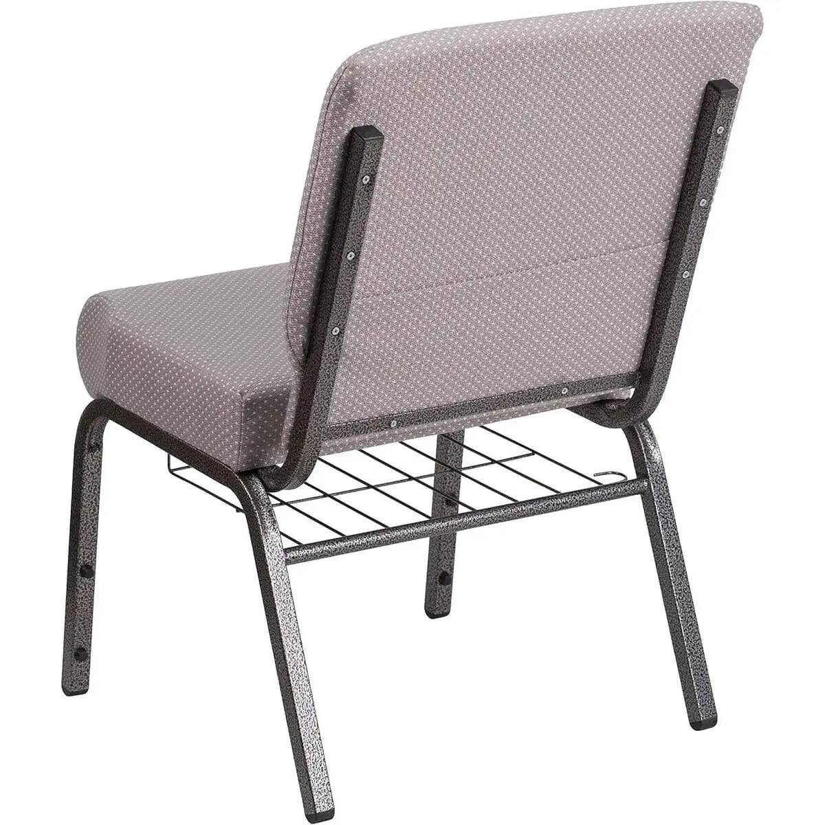 Flash Furniture HERCULES Series Church Chair with Book Rack (4 Pack ...