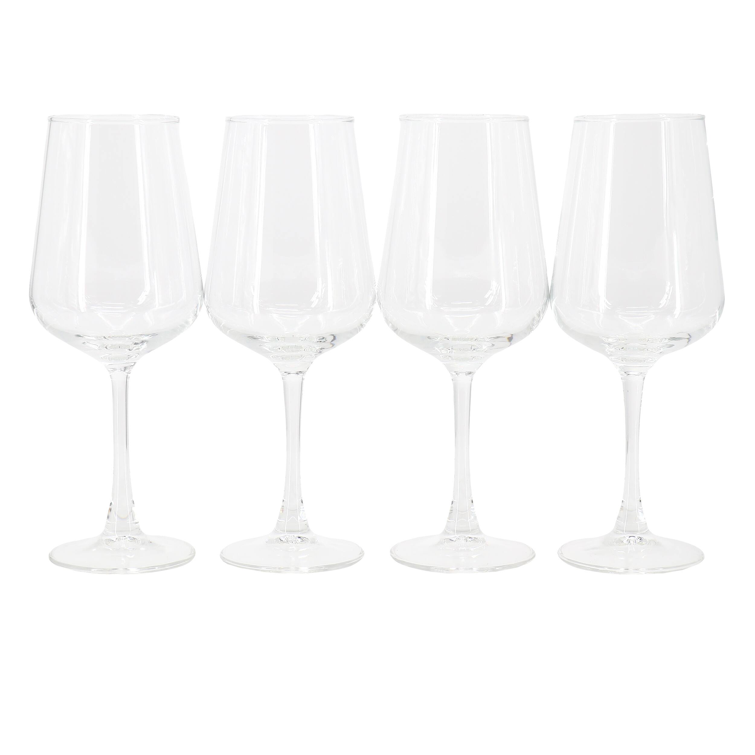 Alt View 1. Gibson - Gibson Home Belinni 4 Piece 15.4 Ounce Classic Wine Glass Set - Clear.