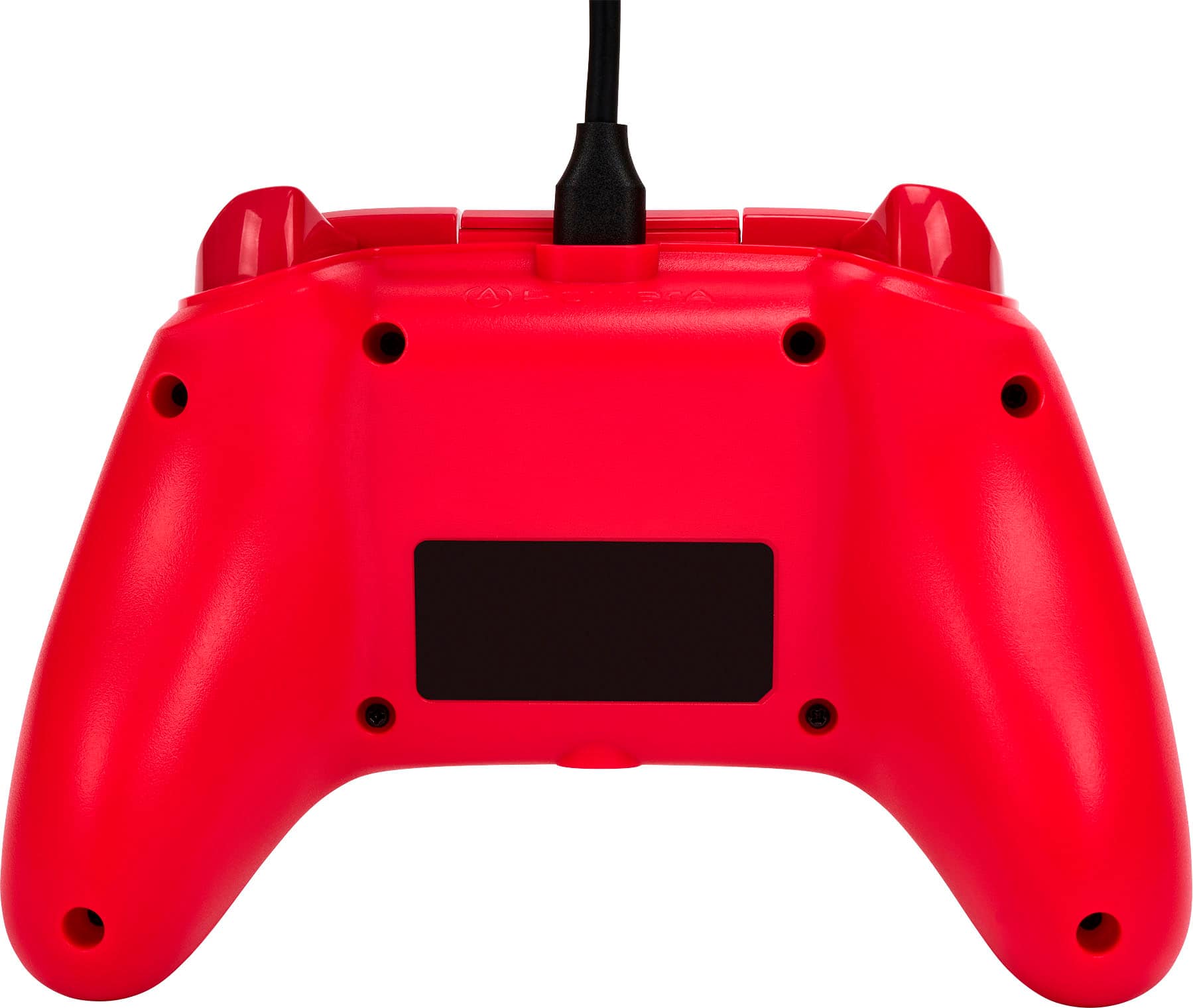 Back. PowerA - Wired Controller for Xbox Series X|S - Red.