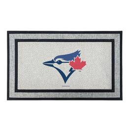Jardine - Toronto Blue Jays 18" x 30" Indoor/Outdoor Logo Doormat - Multicolor