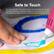 Safe to Touch
The heat from the inner device does not penetrate the exterior, thereby providing complete protection for the child from heat. The filament is made from PCL materials that are safe to touch.