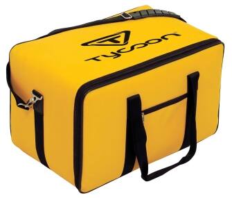 Front. Tycoon Percussion - Heavy-Duty Nylon, Padded Interior, Adjustable Shoulder Strap, Reinforced Handles, Secure Fit for Most Cajons, Travel.