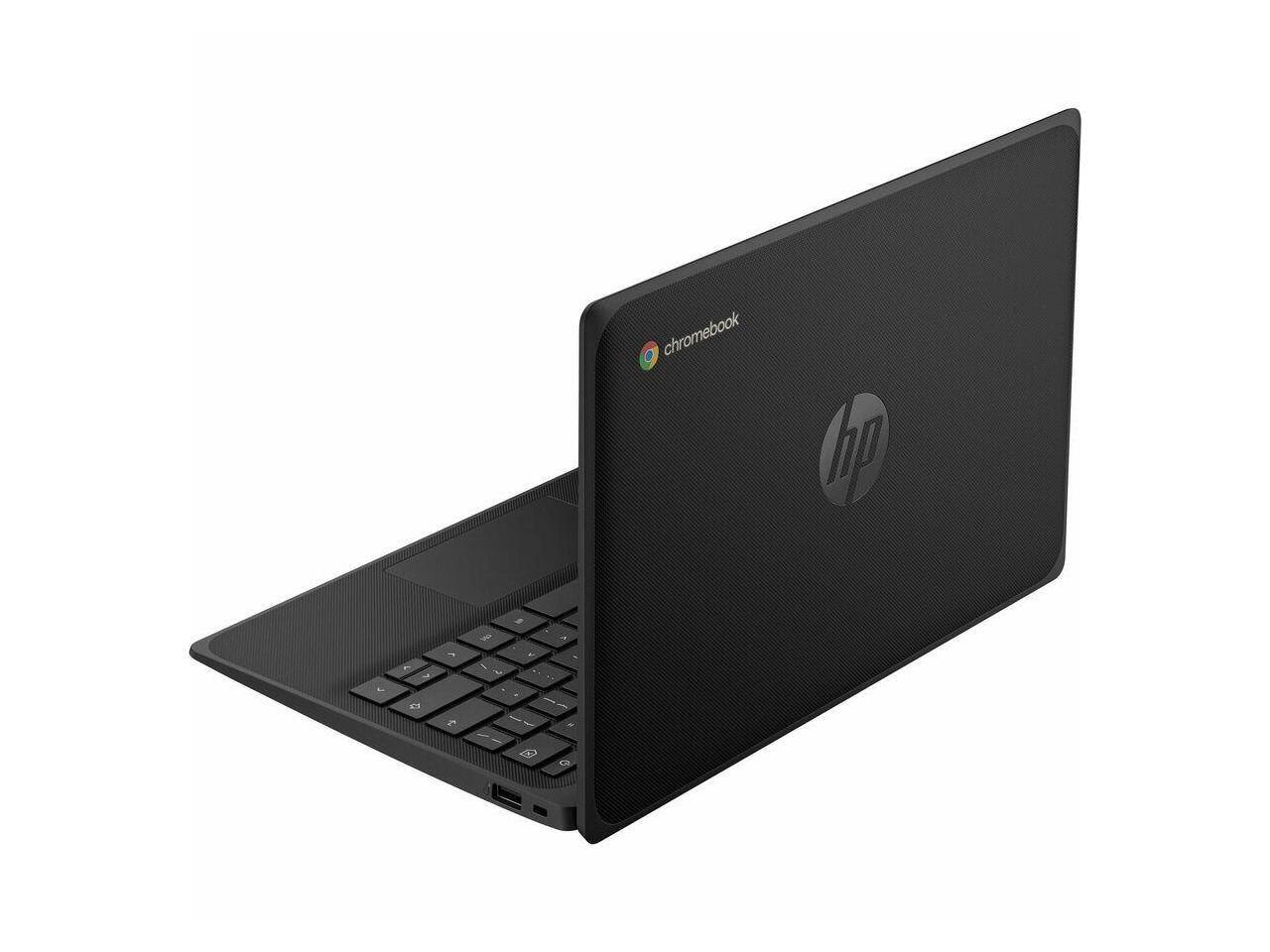 Alt View 1. HP - HP Fortis G1m 11.6" Rugged Chromebook - Octa-core ARM - 8 GB - 64 GB - Jet Black - Black.
