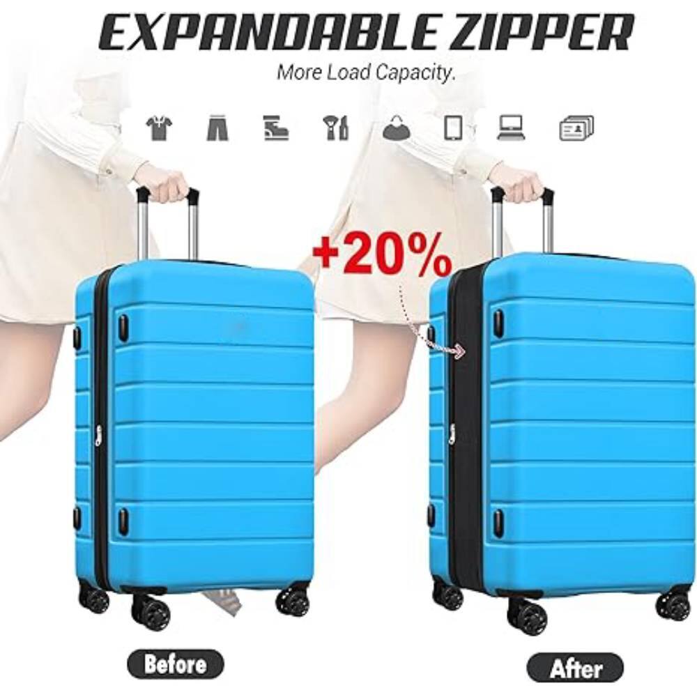EXPANDABLE ZIPPER  
More Load Capacity.  

+20%  

Before  
After