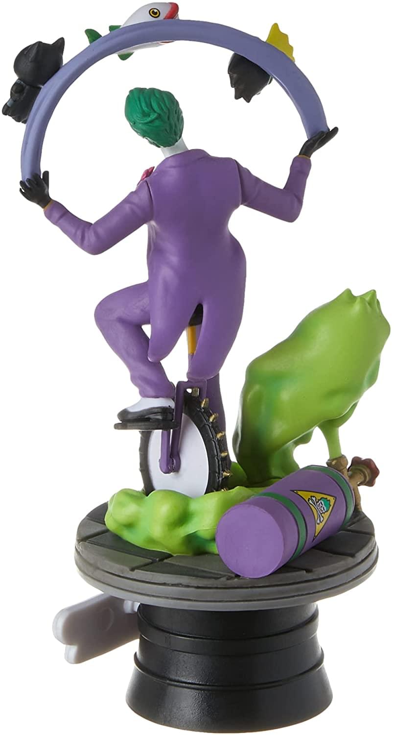 Alt View 1. DC Comics - DC Comics The Joker 6 Inch Beast Kingdom Diorama Statue - Purple.