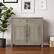 Front. Simpli Home - Connaught 40 inch Wide Solid Wood Traditional Entryway Storage Cabinet - Distressed Gray.