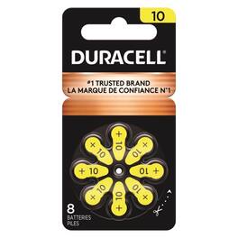 Duracell - Zinc Air 10 1.5 V Hearing Aid Battery 8 pk