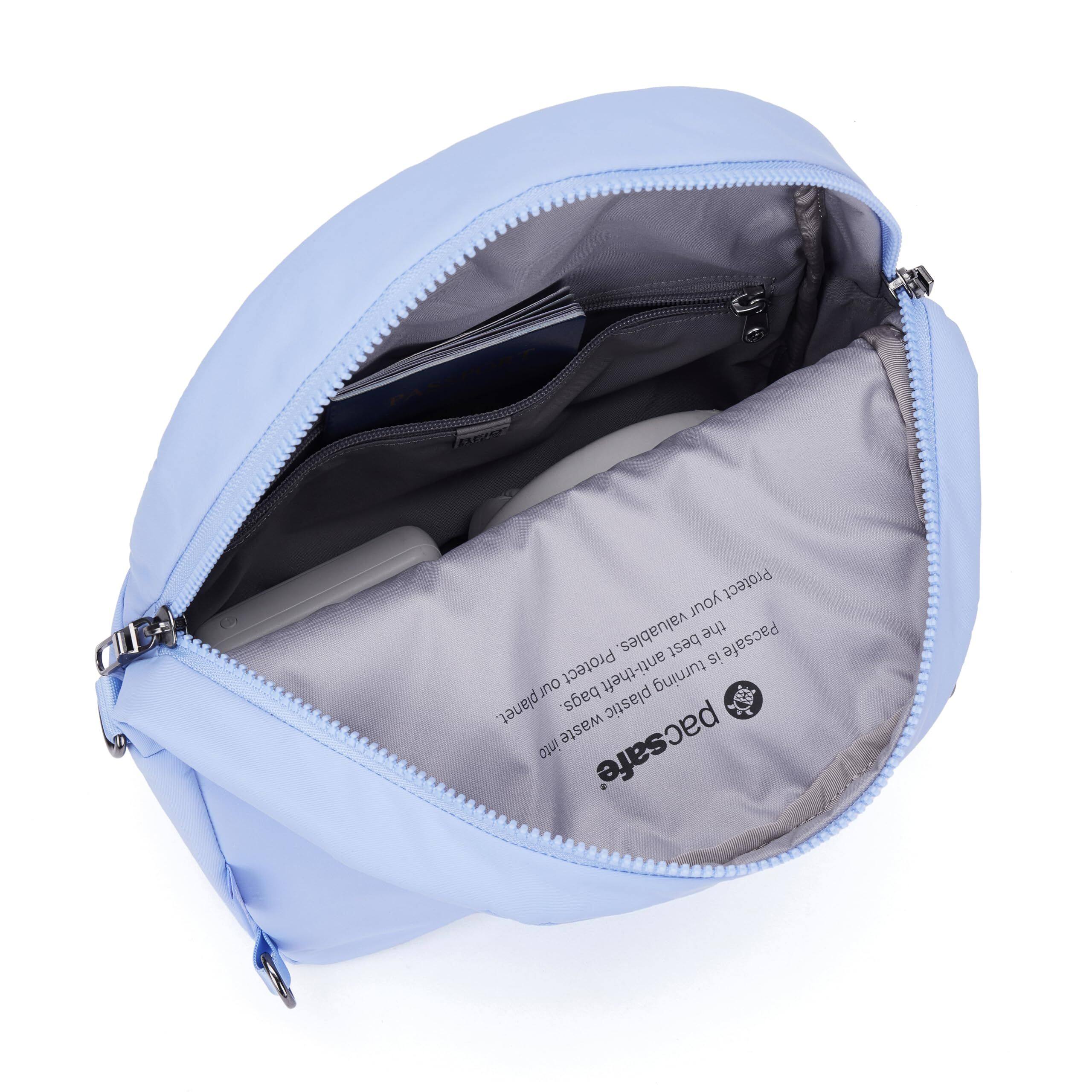 BER

Protect your valuables. The best is our Pacsafe anti-theft bags. Turning plastic into waste pacsafe