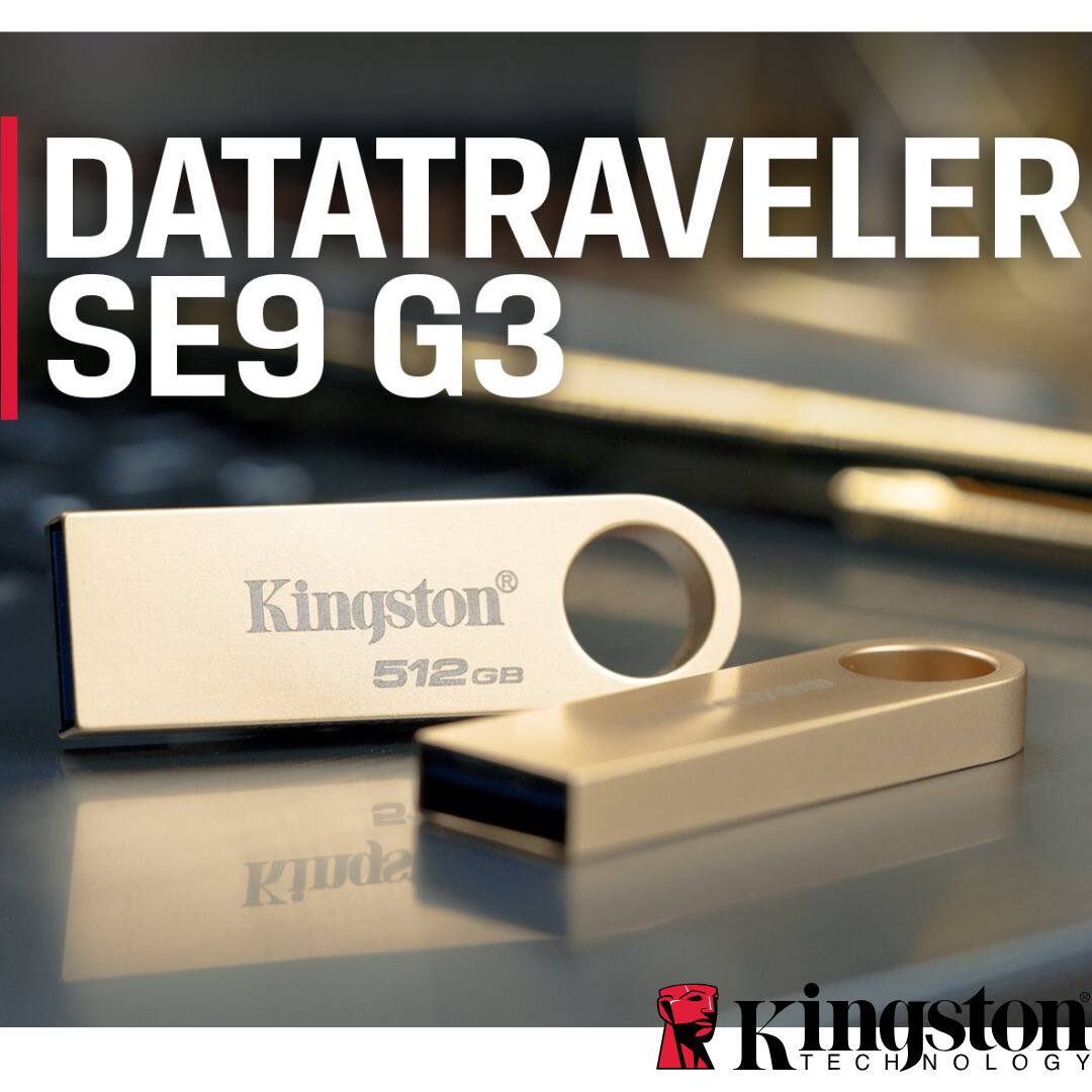 DATATRAVELER SE9 G3

Kingston 512GB

Kingston TECHNOLOGY