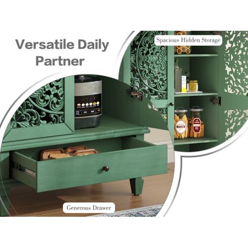 Versatile Daily Partner  
Spacious Hidden Storage  
Generous Drawer