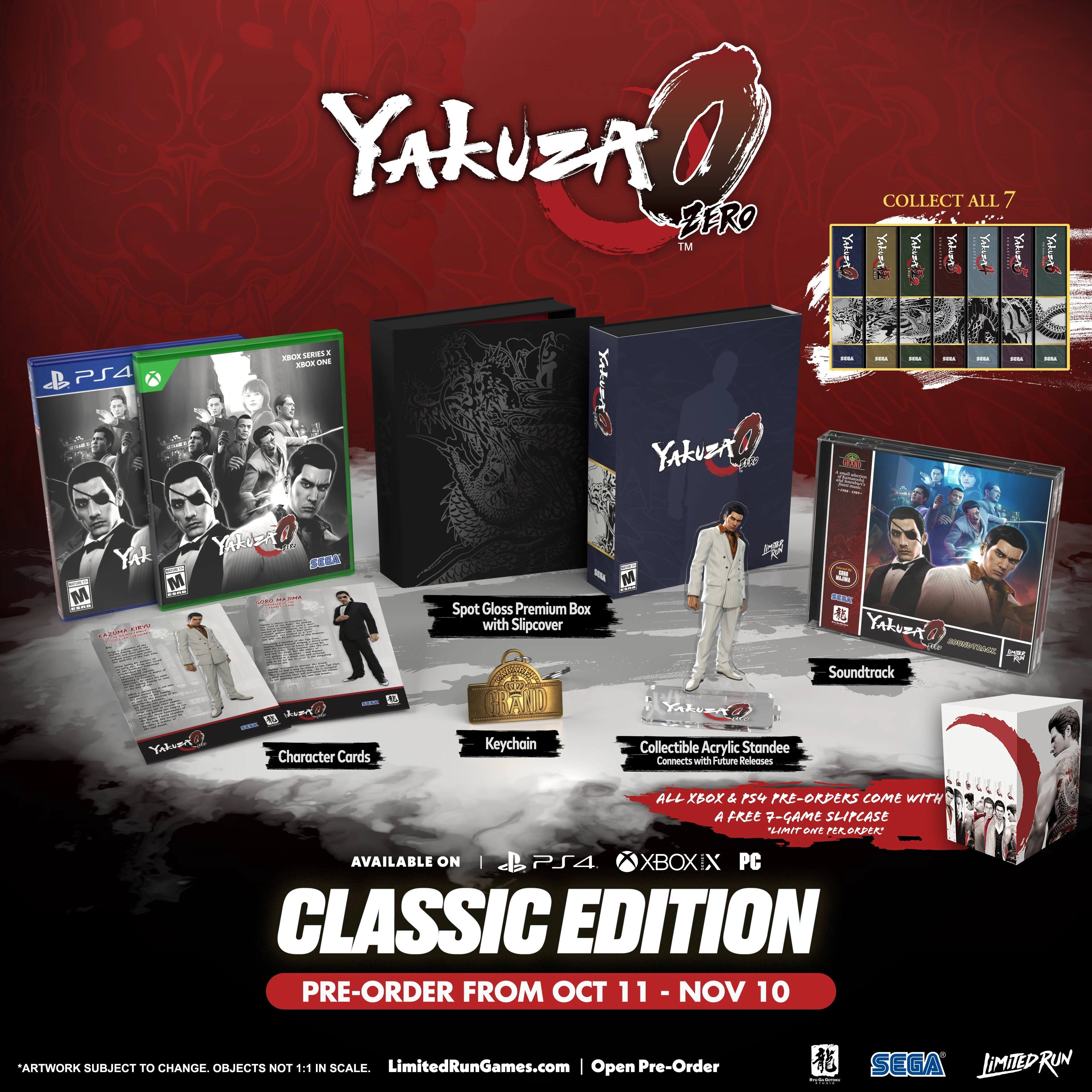 Yakuza 0 Classic Edition Limited Run #571 [PlayStation 4
