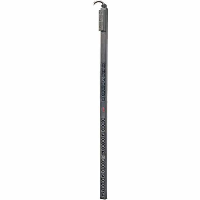 APC - NetShelter Basic Rack PDU, Zero U, 12.5kW, 208V, 30 C13 and 6 C19 outlet, 10ft input cord - Basic - CS8365C - 30 x - Black
