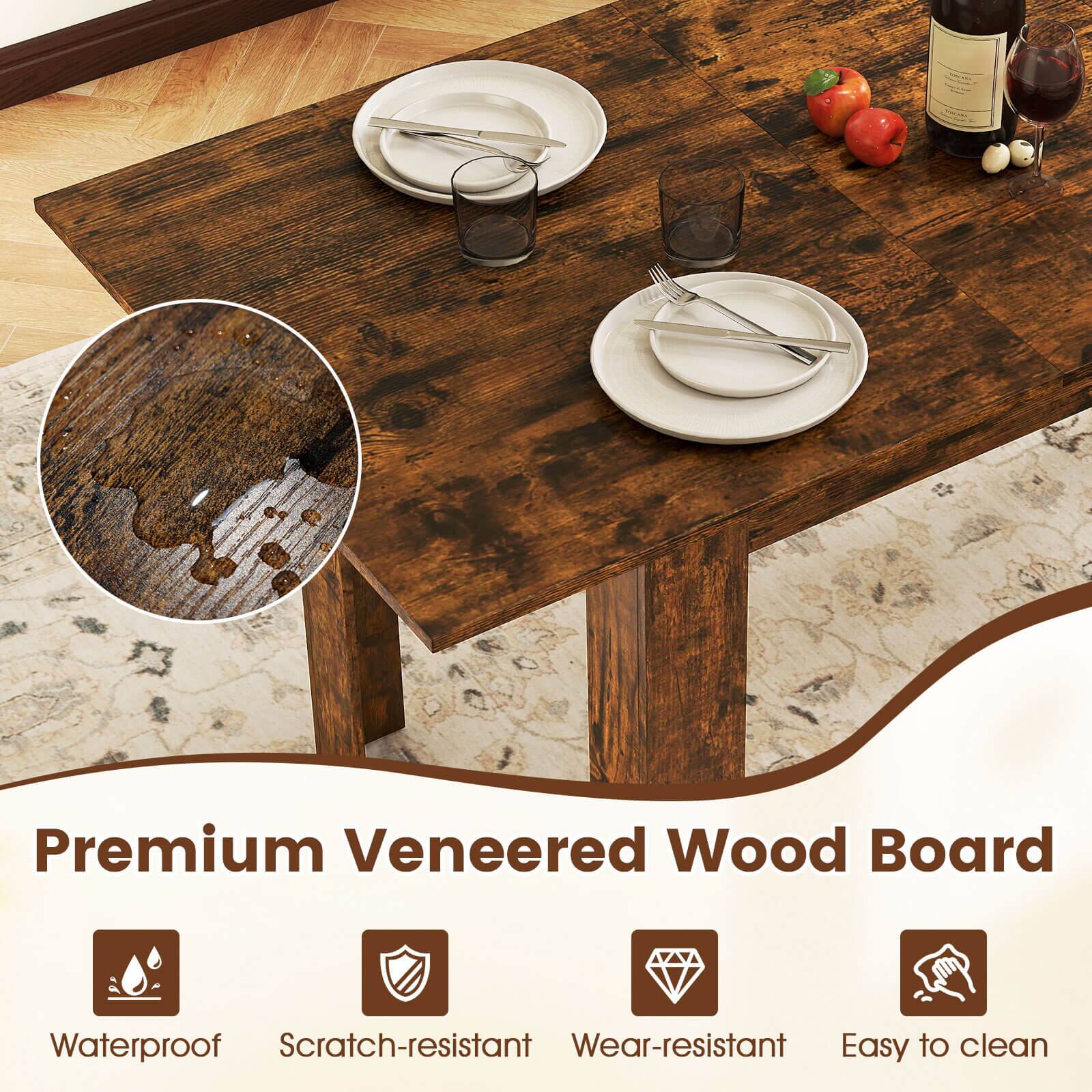 Premium Veneered Wood Board

- Waterproof
- Scratch-resistant
- Wear-resistant
- Easy to clean
